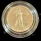 2021 W T-2 Gold Eagle Proof 1/4 oz Coin OGP - Type 2