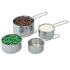 Vollrath 47119 4-Piece Stainless Steel Measuring Cup Set