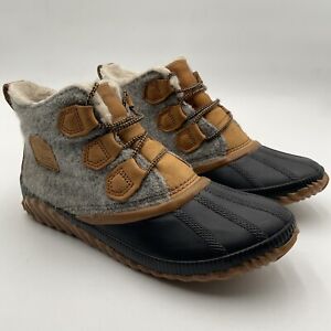 SOREL Boots Women’s Size 9 Out 'N About Plus Felt Duck Boots NL3150-052
