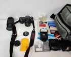 Canon Camera T50 Excellent Condition  Zoom Lens Flashs Tokyo Optics