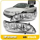 For 1998-2002 Honda Accord Reflector Headlights Headlamps Replacement Left+Right (For: 2000 Honda Accord)