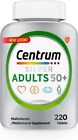 Centrum Silver Men and Women 50 Plus Multivitamin Tablets, 220 Count EXP 1/24