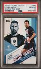 2022 TOPPS UEFA CLUB COMPETITIONS BEST OF THE BEST LIONEL MESSI #BB7 PSA 10 PSG