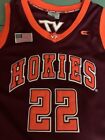Virginia Tech Basketball Jersey 2XL Number 22 Official See Tag