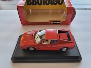 Bburago Die-Cast Metal 1/24 Ferrari Testarossa (1984) FREE SHIPPING