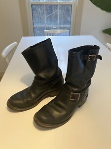 Wesco Leather Motorcycle Engineer Boots