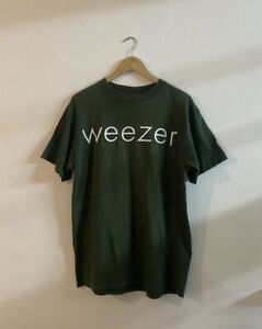 90s Weezer Band Tee Rock Music Short Sleeve Cotton T-shirt Reprint KH3250