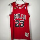 Michael Jordan #23 Embroidery Jersey Red 97-98 Season