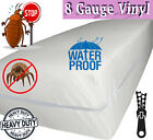 Venice® Superior Heavy 8 Gauge Vinyl Zippered Mattress Cover Water Bed-Bug Proof