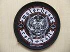 Motörhead Biker Badge Aufnäher Patch Metallica Manowar Saxon Savage Grace