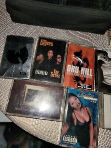 Vtg Cassettes Case Logic Hip Hop Tape Player Lot