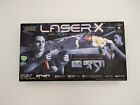 NEW LASER X - Double Morph Blasters - 2 Player 300' Laser Tag Set NIB