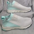 Adidas EQT Support Sock Primeknit White and mint, Women's size 8 sneaker