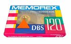Memorex 120 Minute DBS Type I Normal Bias Blank Cassette Tape NEW Sealed