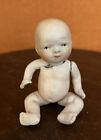 TLC/Project Antique Japanese Miniature All Bisque Bye-Lo Type Baby Doll 4.5