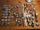 Vintage Timex Only Large Lot Of 66 Watches Wristwatch 70’s Bands Parts Whole Vtg