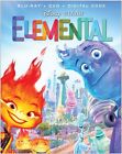 New ListingDisney Pixar Elemental (Blu ray+DVD+Digital Code, 2023) Recent Release