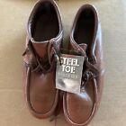 NEW Red Wing Steel Toe Brown Leather Oxford Men's Work Shoes Sz 11 EE Style 6602