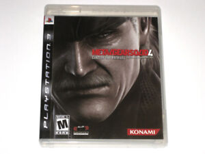 Metal Gear Solid 4: Guns of The Patriots - Sony PS3 Stealth Action Shooter