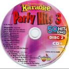 CHARTBUSTER PARTY HITS KARAOKE CDG DISC CD+G 5012-02 OLDIES POP ROCK CD MUSIC !