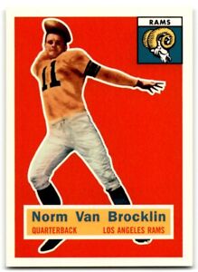 1994 Topps Archives 1956 Norm Van Brocklin Los Angeles Rams #6