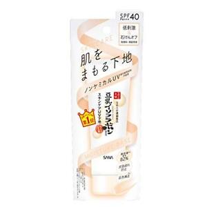 SANA Soy Milk Skin Care Moisture UV Makeup Base Cream 50g SPF40 PA+++ Japan JP