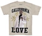 Tupac Shakur 2Pac Men's Official Merchandise California Love Graphic Tee T-Shirt