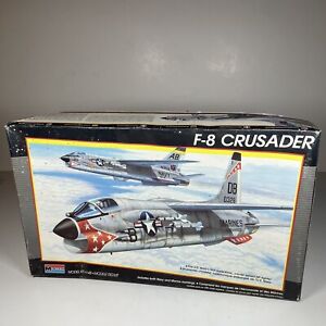 Monogram F-8 Crusader 1-48 Scale Open Box Model Vintage 1988 - NEW