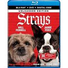 Strays (Blu-Ray, 2023) Will Ferrell, Jamie Foxx (Ex.Library Copy)