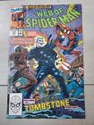 Web of Spider-Man #67 Marvel Comics 1990 High Grade! Starring Tombstone!