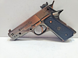 Lighter Working  Gun Colt 45  Shaopeng China Vintage Bronze  6374/28
