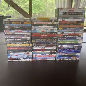 HUGE Lot of 70+DVDs Mixed Genre Kids Drama Comedy Action Classics Family Romance