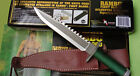 RAMBO FIRST BLOOD KNIFE LIMITED EDITION JUNGLE SURVIVAL HUNTING BOWIE COMBAT