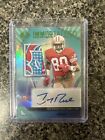 New Listing2023 Illusions Jerry Rice Multi Color NFL Shield Patch Auto 10/10 Immortalized