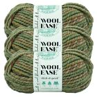 (3 Pack) Lion Brand Yarn 640-570C Wool-Ease Thick & Quick Bulky Yarn, Marsh