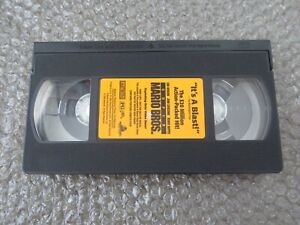 Super Mario Bros. VHS Demo Tape Screener Orange Label