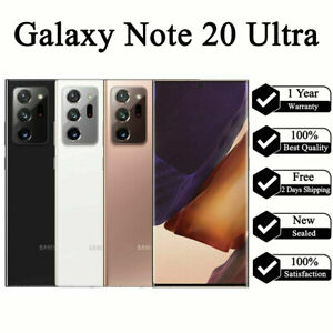 New Samsung Galaxy Note 20 Ultra 5G 128GB SM-N986 Factory Unlocked
