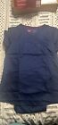 Urbane Performance Scrub Top, Small, Navy, New with Tags