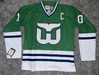 New ListingHartford Whalers 1986 Ron Francis Road Green Jersey Size Men's XL