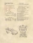 Transformers Jazz US Patent Art Print Transformers Generation 1 G1 - Autobot 535
