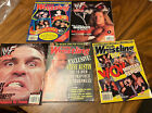 Wrestling Magazine Lot Of 5 WWF Inside Wrestling Steve Austin, Triple H
