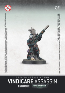Officio Assassinorum Vindicare Assassin warhammer 40k imperium New in Box