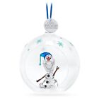Swarovski Olaf Ball Ornament Disney Frozen Crystal 5625132 Olef New In Box