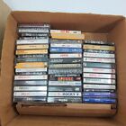 Lot Of 45 Cassette Tapes Collection Vintage Rock Pop Various Untested