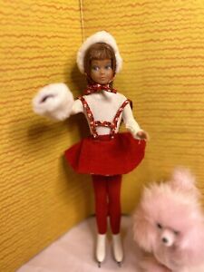 New ListingVintage Straight Leg Skipper Barbie Doll Red head