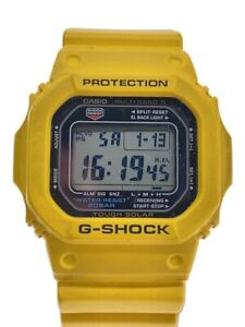 CASIO G-SHOCK GW-M5600A-9JF Yellow Rubber Tough Solar Digital Watch
