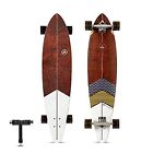 40 inch Kicktail Cruiser Longboard Skateboard, Pintail Swallow