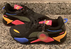 Puma RsX Global Futurism Lace Up  Mens Black Sneakers Casual Shoes 38517801