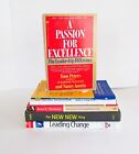 Lot of 6, Business Leadership Management Case Books, Drucker Peters Maxwell Plus