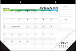 Desk Calendar 2024,November 2023- December 2024,14-Months,17''X 12'' Large Desk/